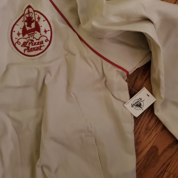 White Jacket with Red and Blue Accents - Picture 7 of 8